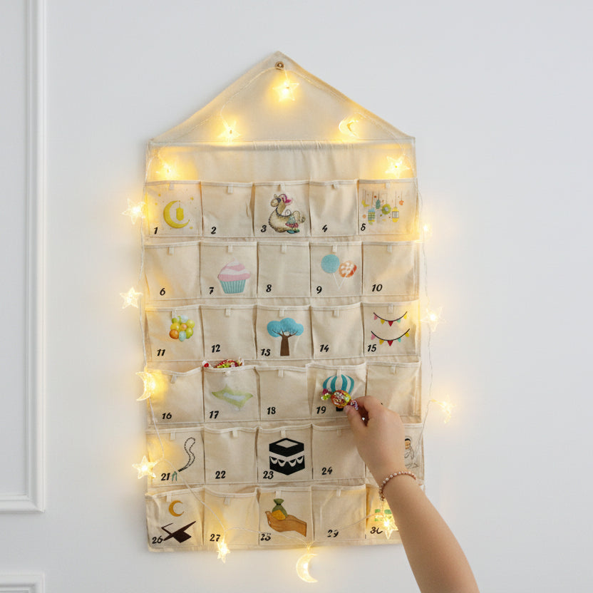 🌙 Ramadanreise für Kinder - 30 Tage Kalender