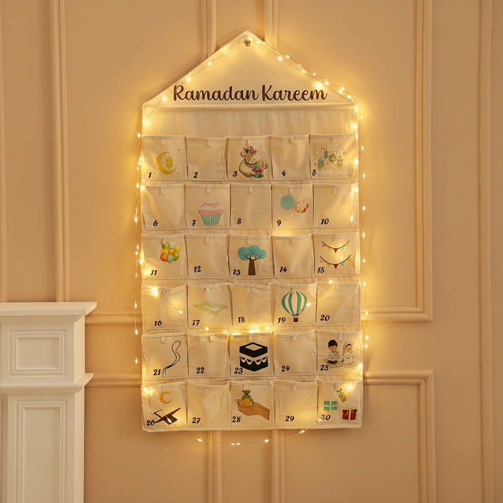 🌙 Ramadanreise für Kinder - 30 Tage Kalender