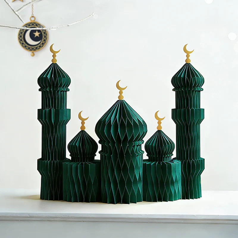 3D Papierpalast Deko für Ramadan & Eid