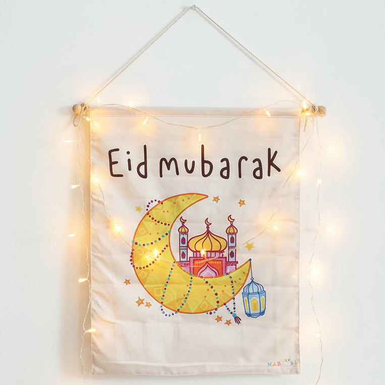 🌙Ramadan-Kalender für Kinder – wendbar mit 30 Taschen