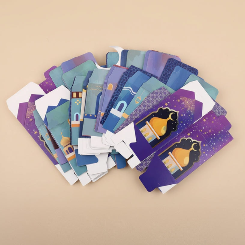 🌙Ramadan & Eid Kalender für Kinder - 30 Tage individuell befüllbare Geschenkboxen