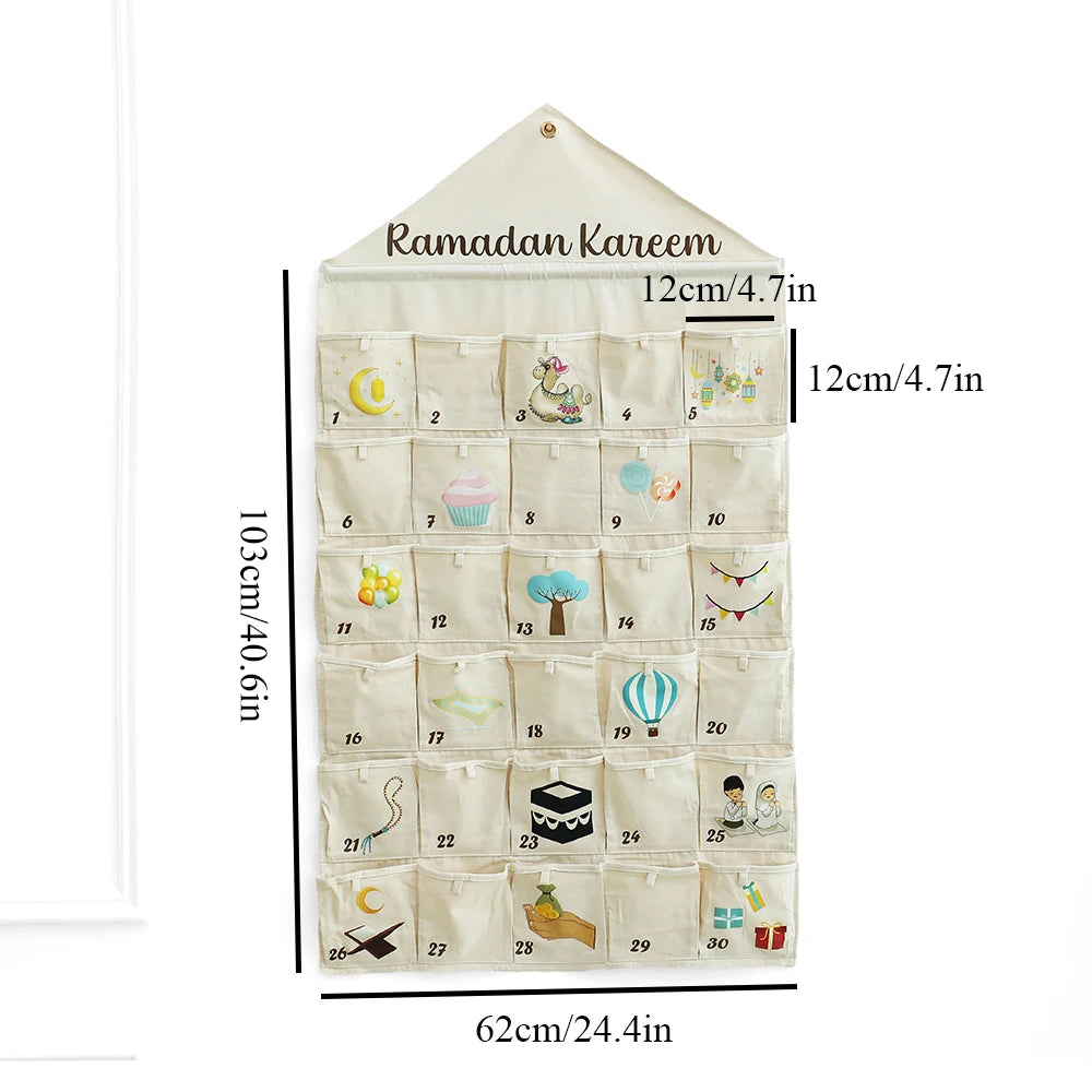🌙 Ramadanreise für Kinder - 30 Tage Kalender
