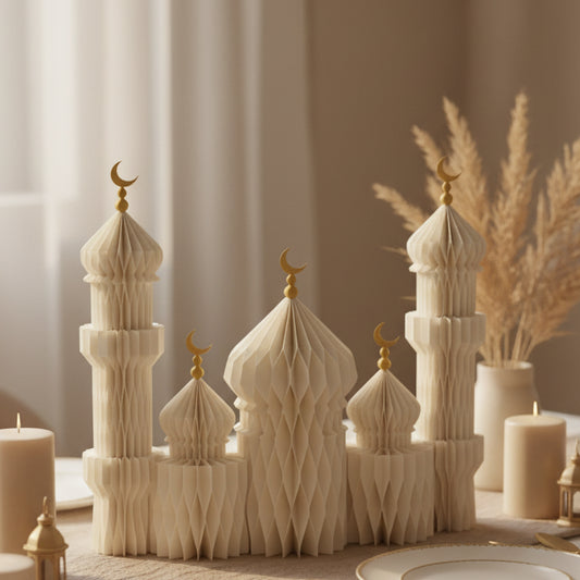 3D Papierpalast Deko für Ramadan & Eid